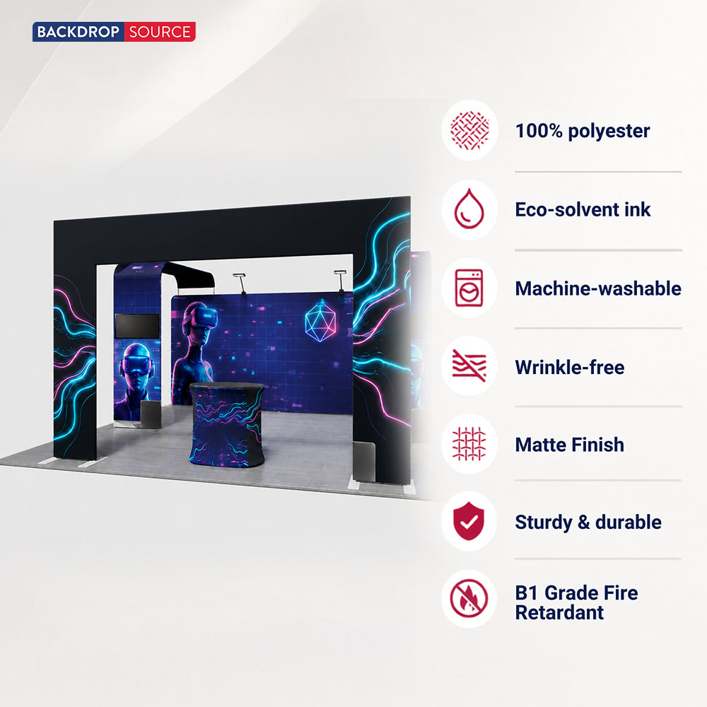 Modular Booth Kits 6m  x 6m - Model 16