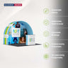 Portable Exhibit Display 3m x 3m - Model 27
