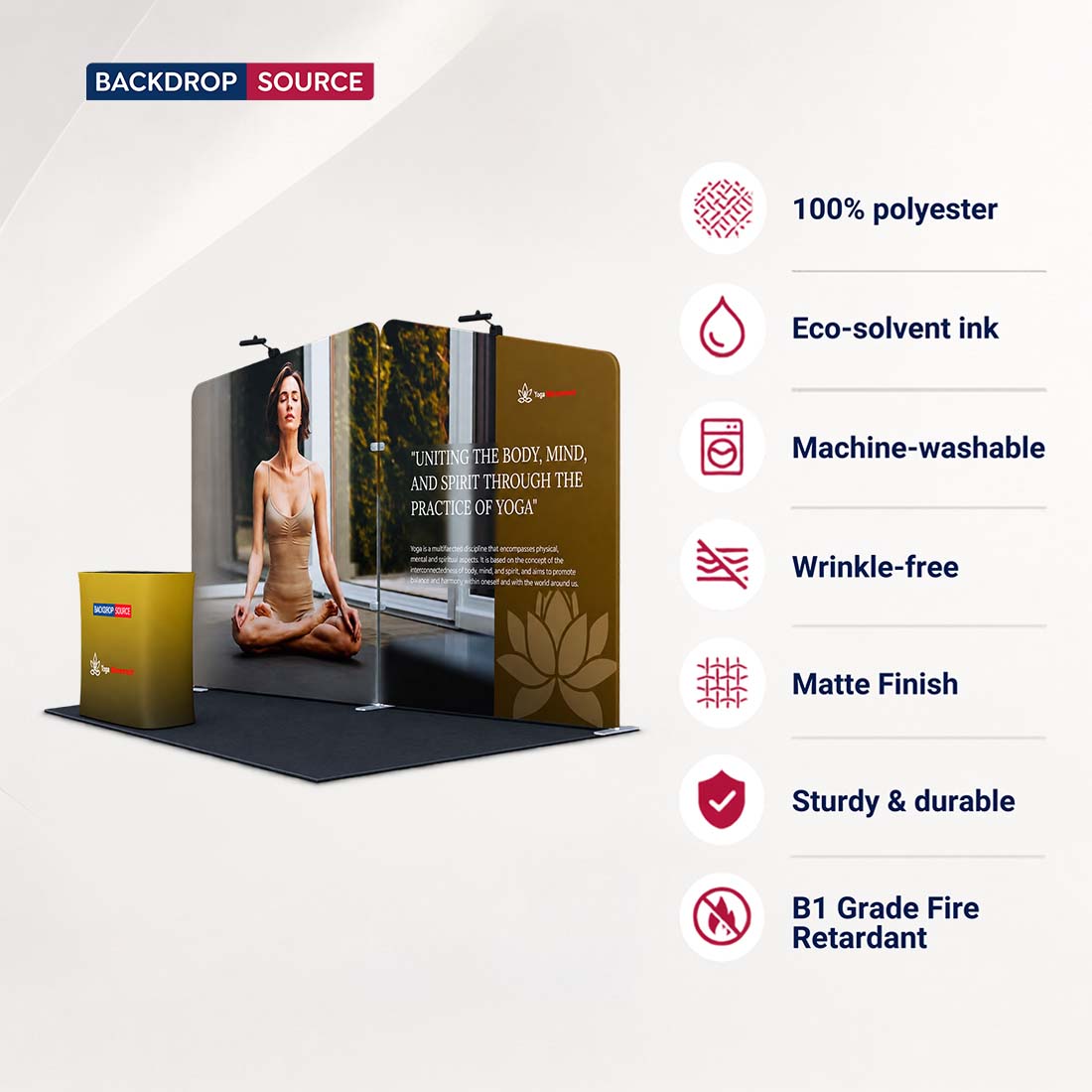Portable Exhibit Display 3m x 3m - Model 39