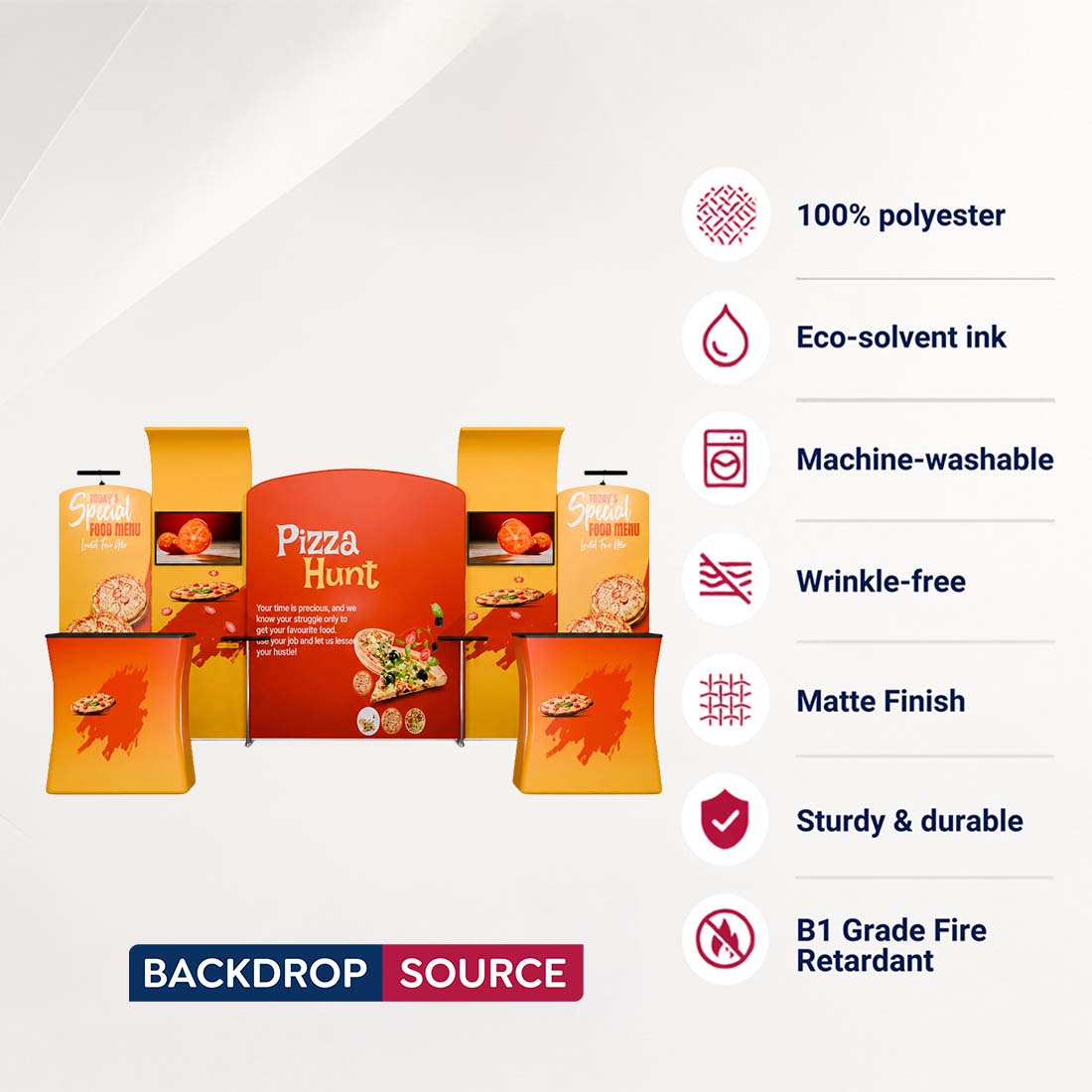 Portable Exhibit Display 3m x 6m - Model 10