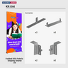 Foldable SEG Exhibition Display - Model 4