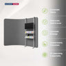 Modular Add-On Unit with TV Mount and 2 Shelves