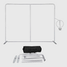 Modular Straight Tension Display with Neon Lights