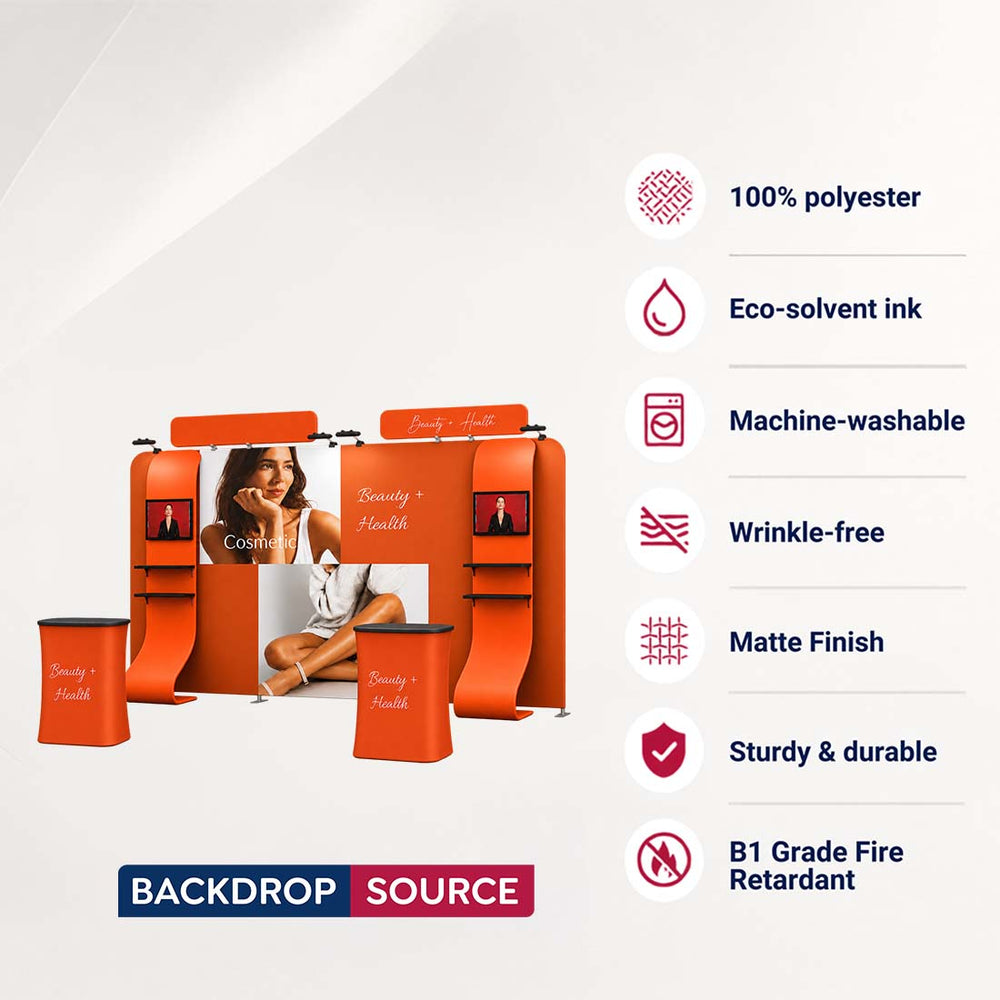 Portable Exhibit Display 3m x 6m - Model 12