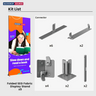 Foldable SEG Exhibition Display - Model 7