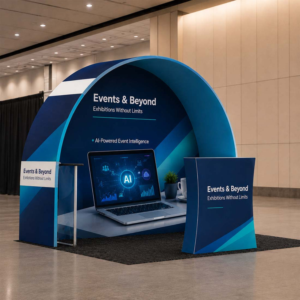 Portable Exhibit Display 3m x 3m - Model 27
