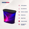 Fabric Velcro Pop Up Counter 1 x 2