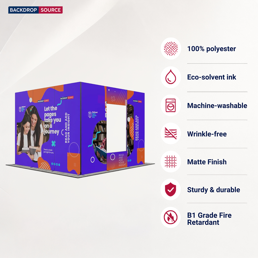 Foldable SEG  Exhibition Display - Model 12