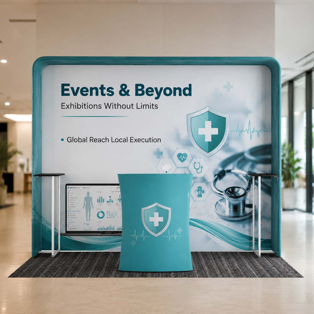 Portable Exhibit Display 3m x 3m - Model 26