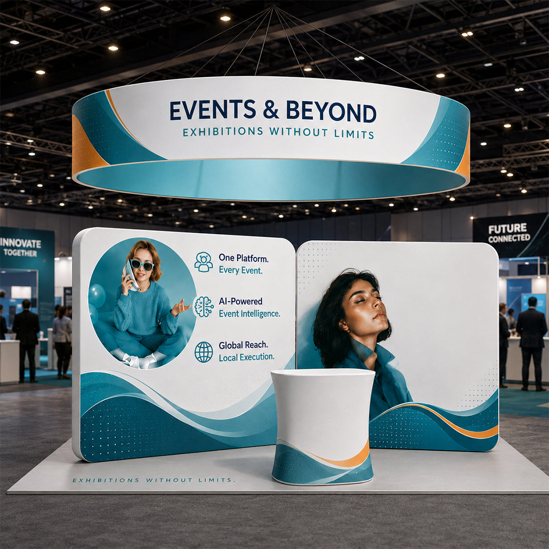 Modular Booth Kits 6m x 6m - Model 10