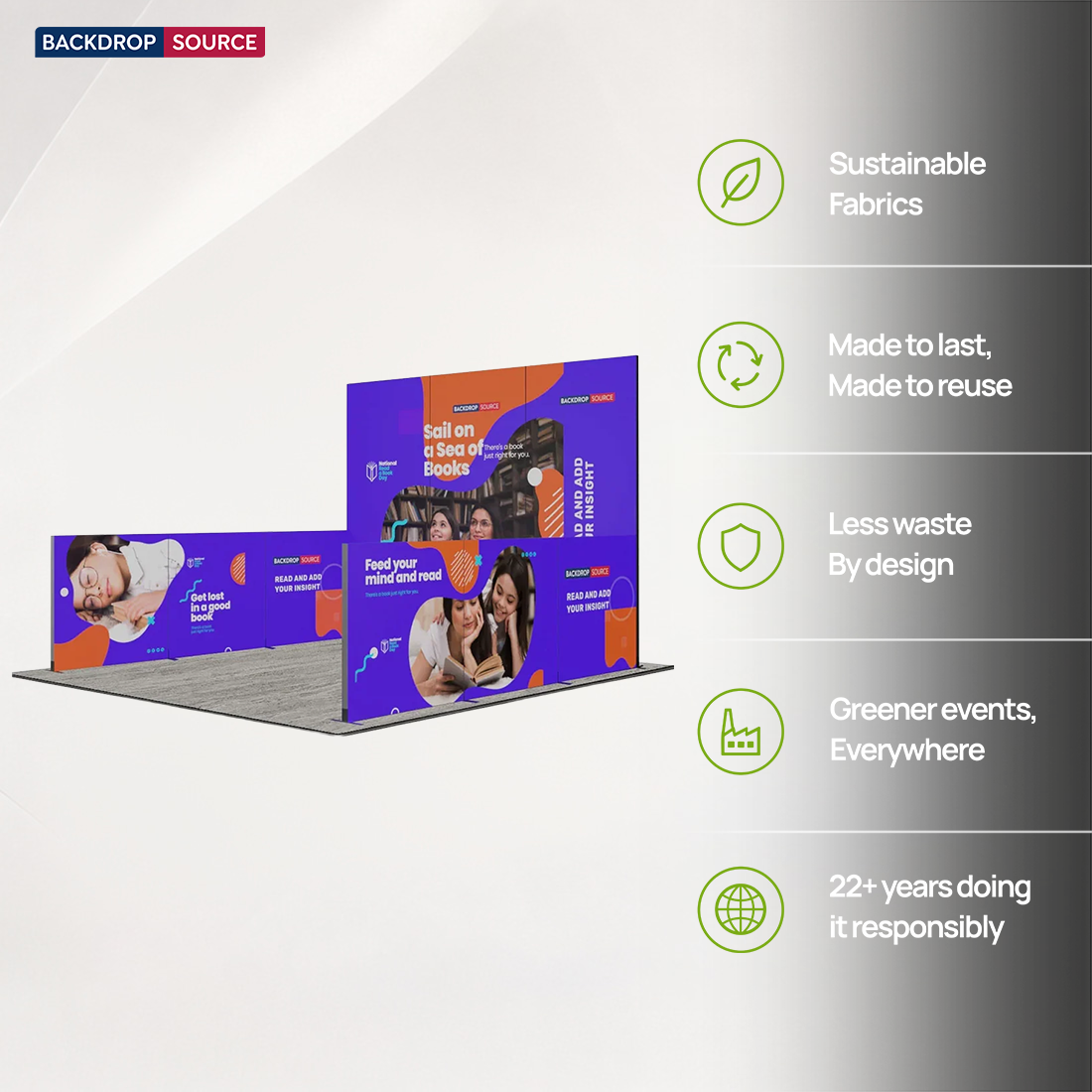 Foldable SEG Exhibition Display - Model 3