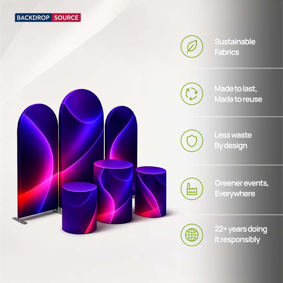 Arch Party Sets with Plinth - Model 1