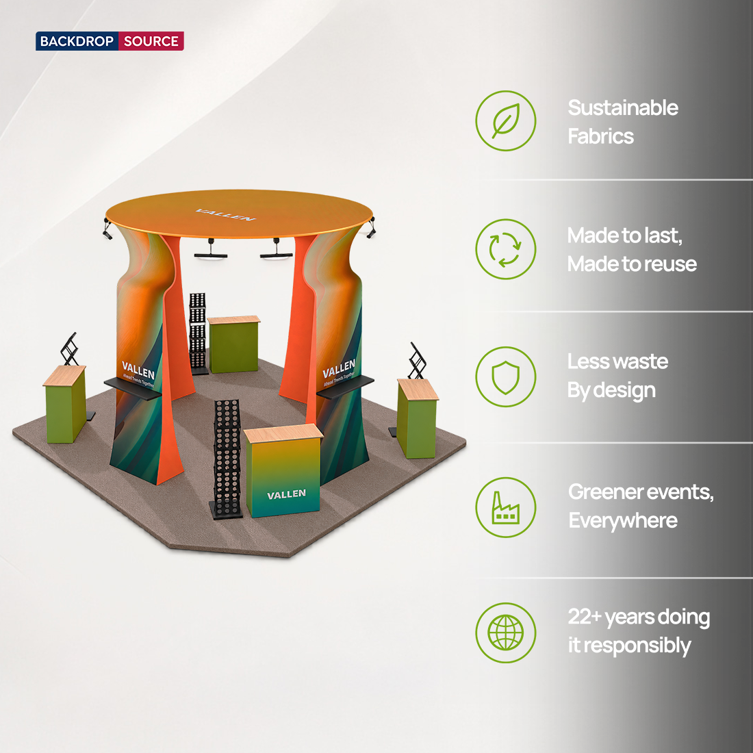 Modular Booth Kits 6m x 6m - Model 13