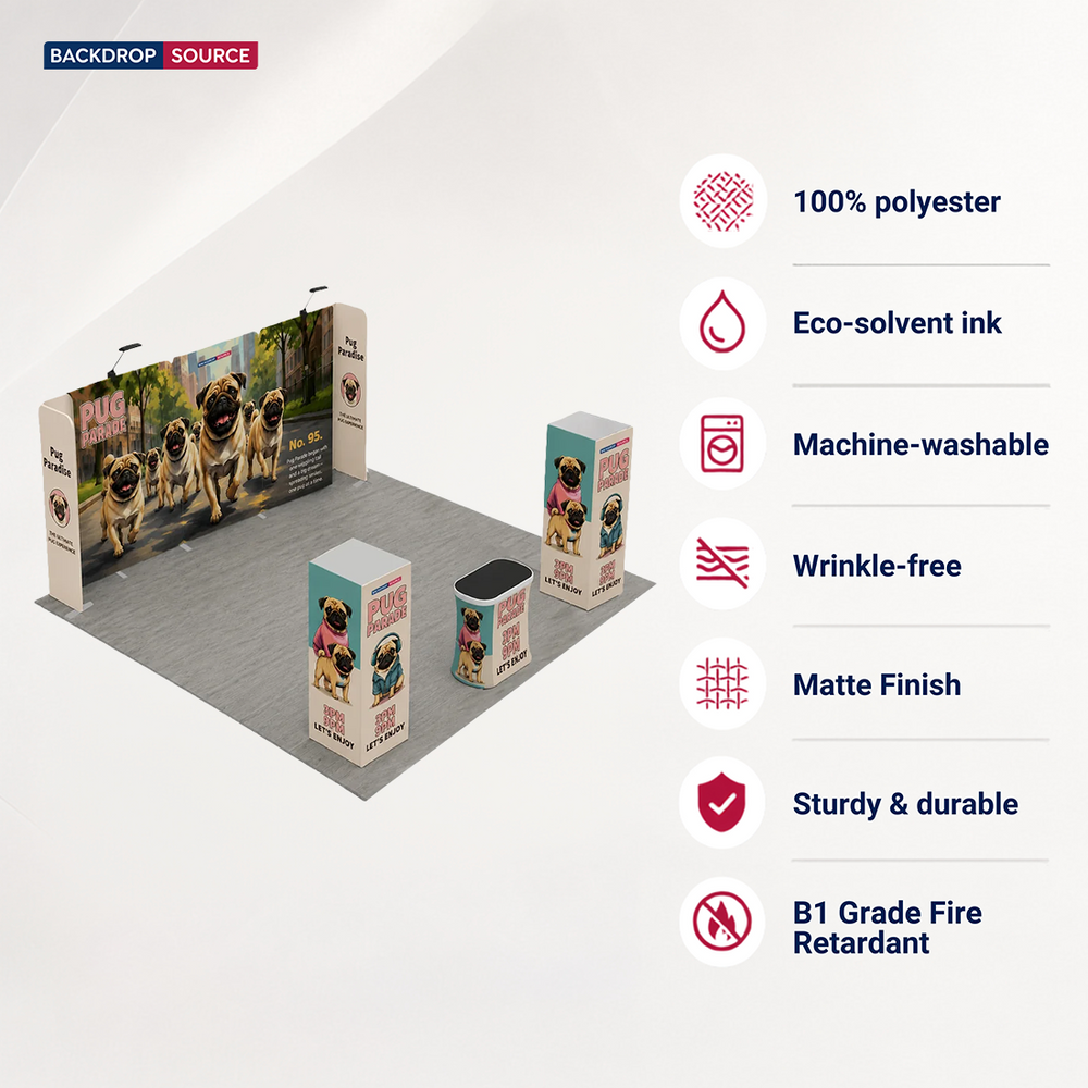 Modular Booth Kits 6m x 6m - Model 18