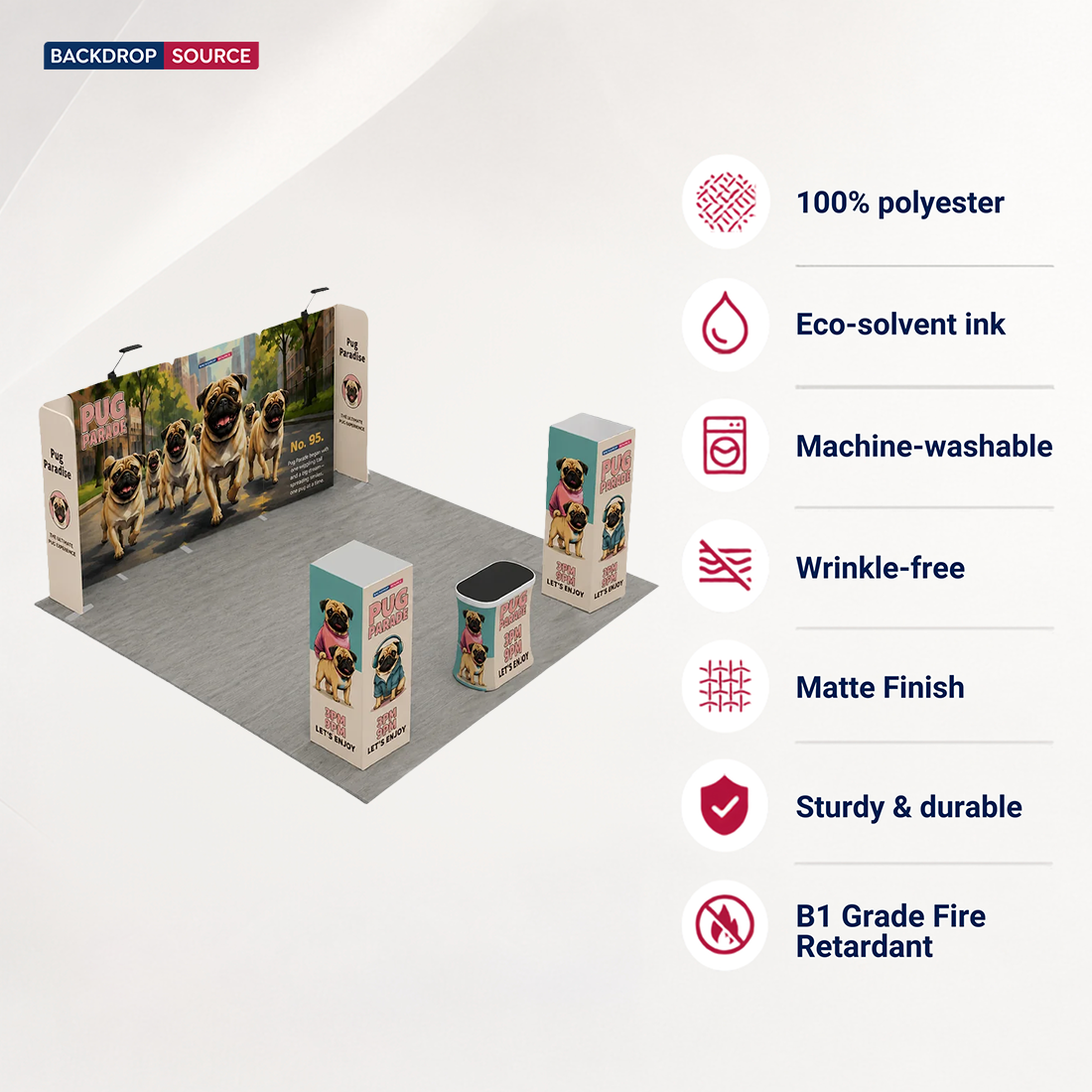 Modular Booth Kits 6m x 6m - Model 18