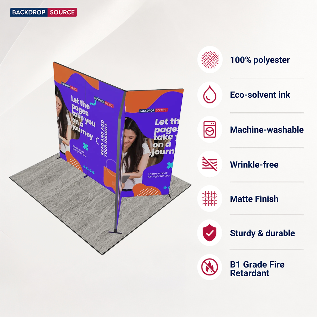 Foldable SEG  Exhibition Display - Model 9