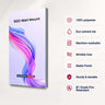 Wall-Mounted SEG Fabric display - 40mm Depth