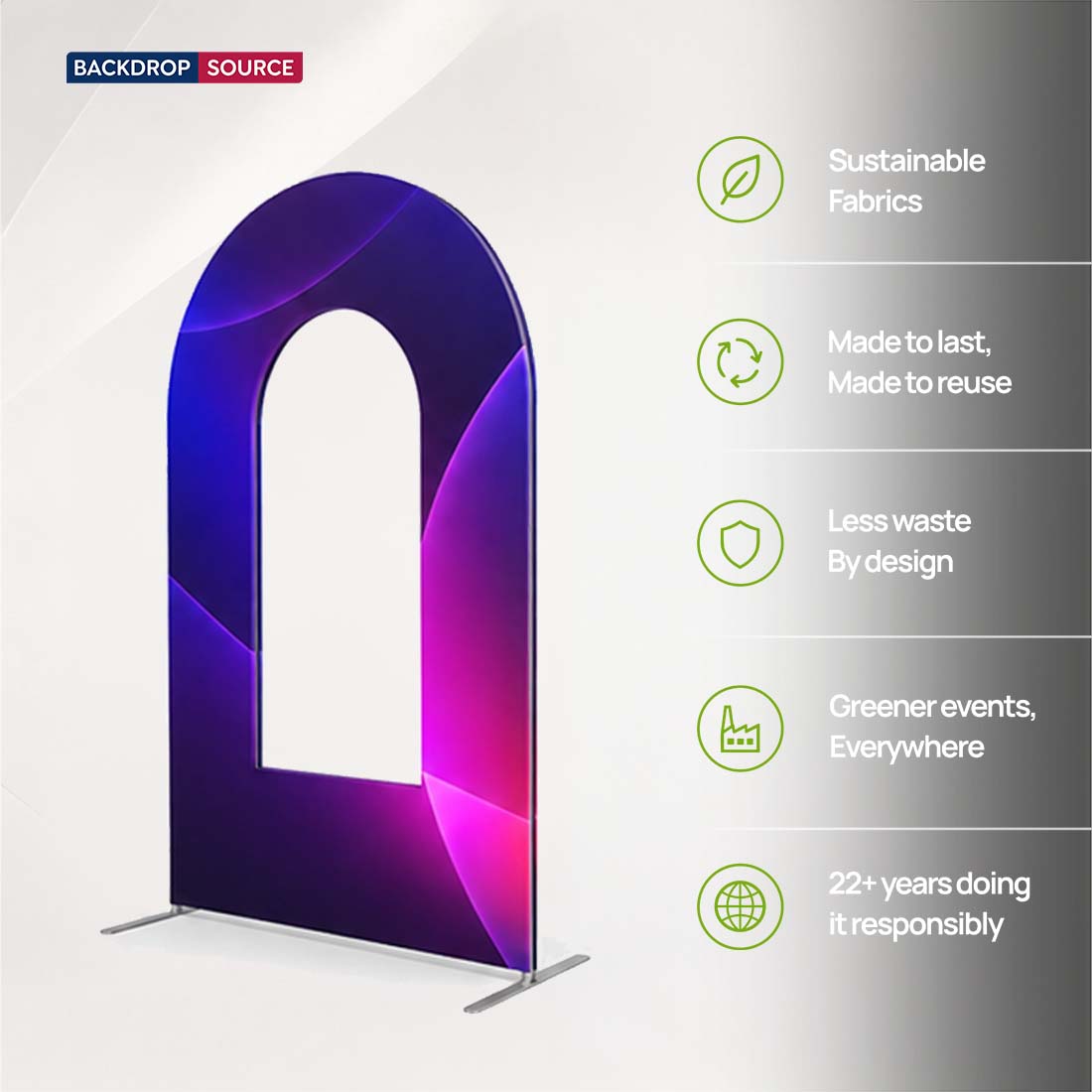 Open Arch Stand