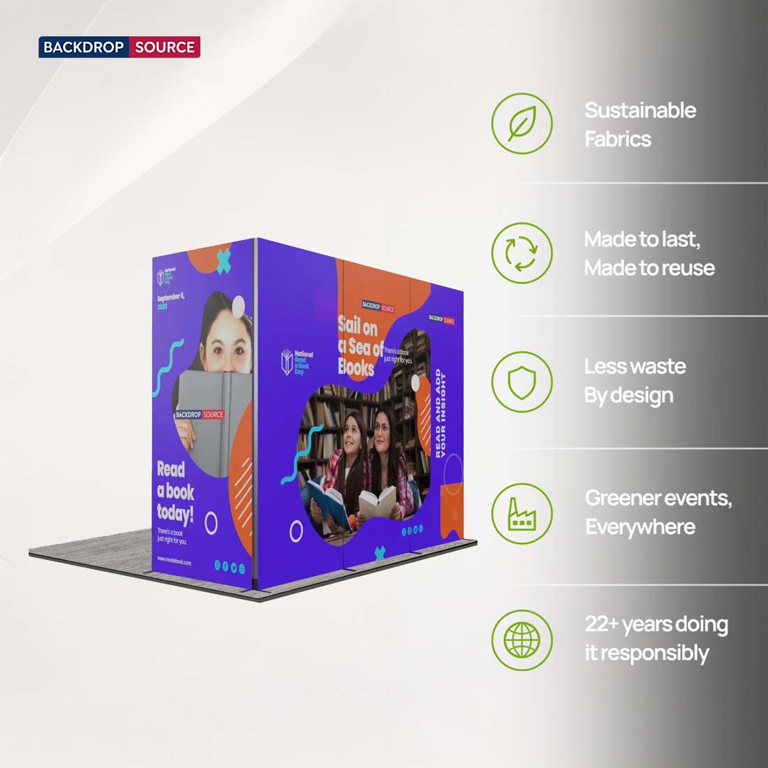 Foldable SEG Exhibition Display - Model 2