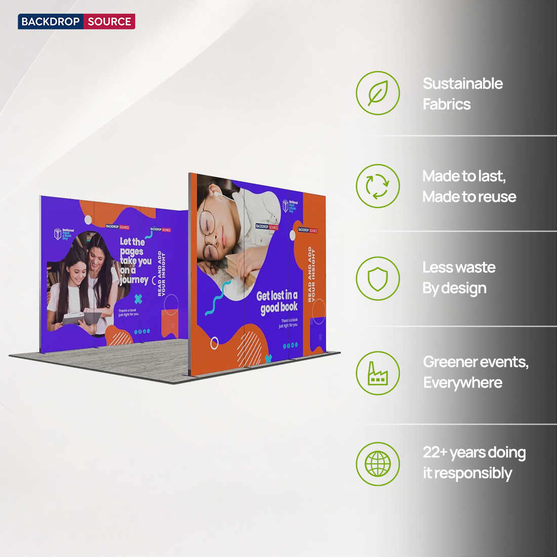 Foldable SEG  Exhibition Display - Model 6