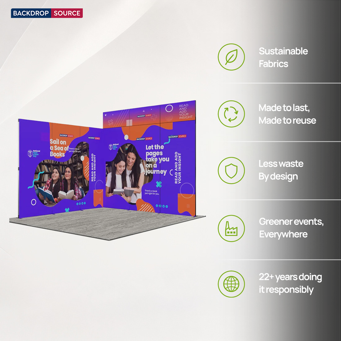 Foldable SEG Exhibition Display - Model 7