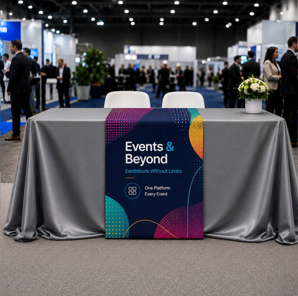 Personalized Table Runners – Custom Printed Logo Table Runner