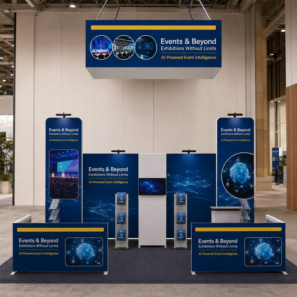 Modular Booth Kits 6m x 6m - Model 07