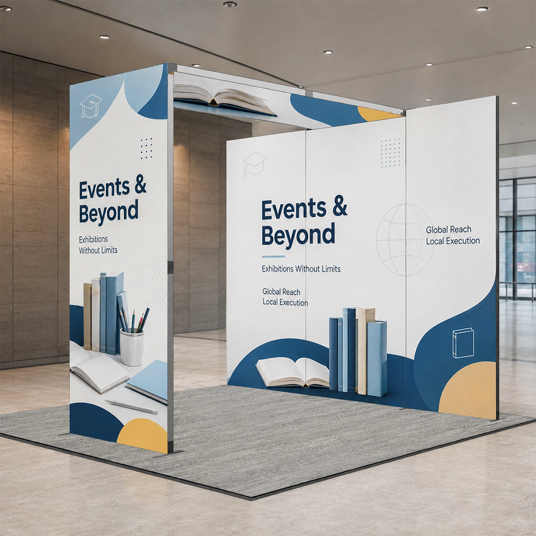 Foldable SEG Exhibition Display - Model 4