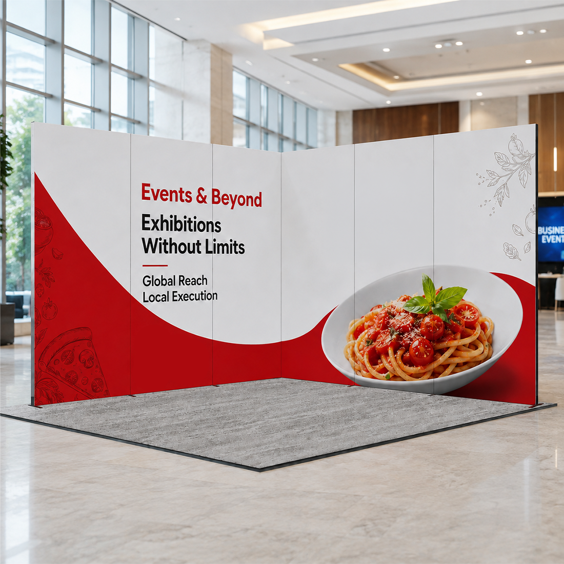 Foldable SEG  Exhibition Display - Model 5