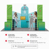 Portable Exhibit Display 3m x 6m - Model 4