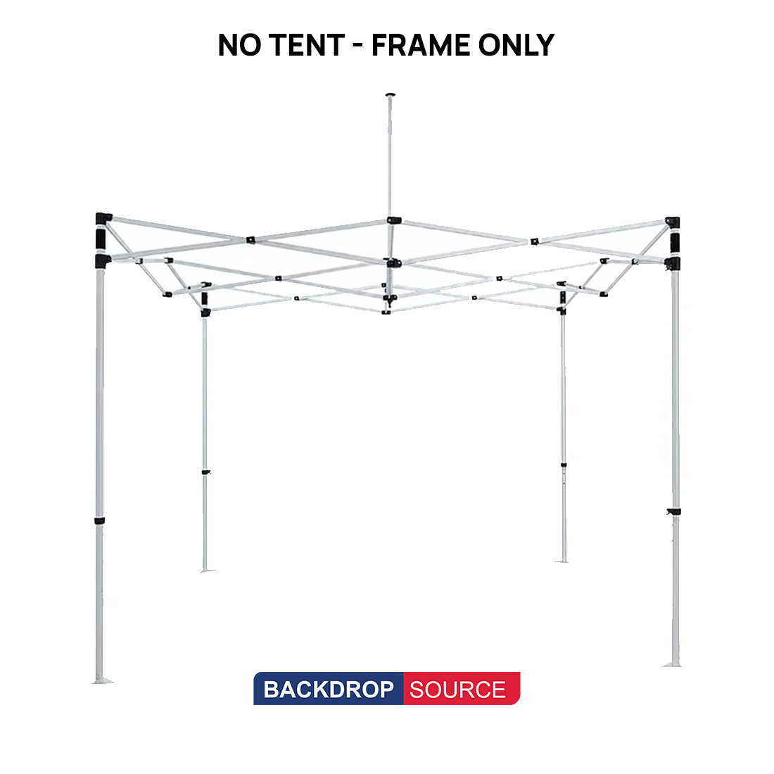 Blank Canopy Tent (No Print) – Frame, Roof & Walls