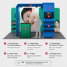 Portable Exhibit Display 3m x 6m  - Model 11