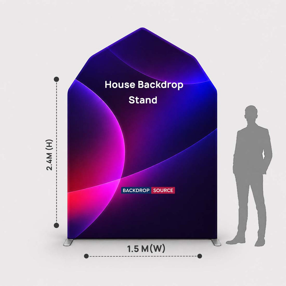 House Stand Backdrop