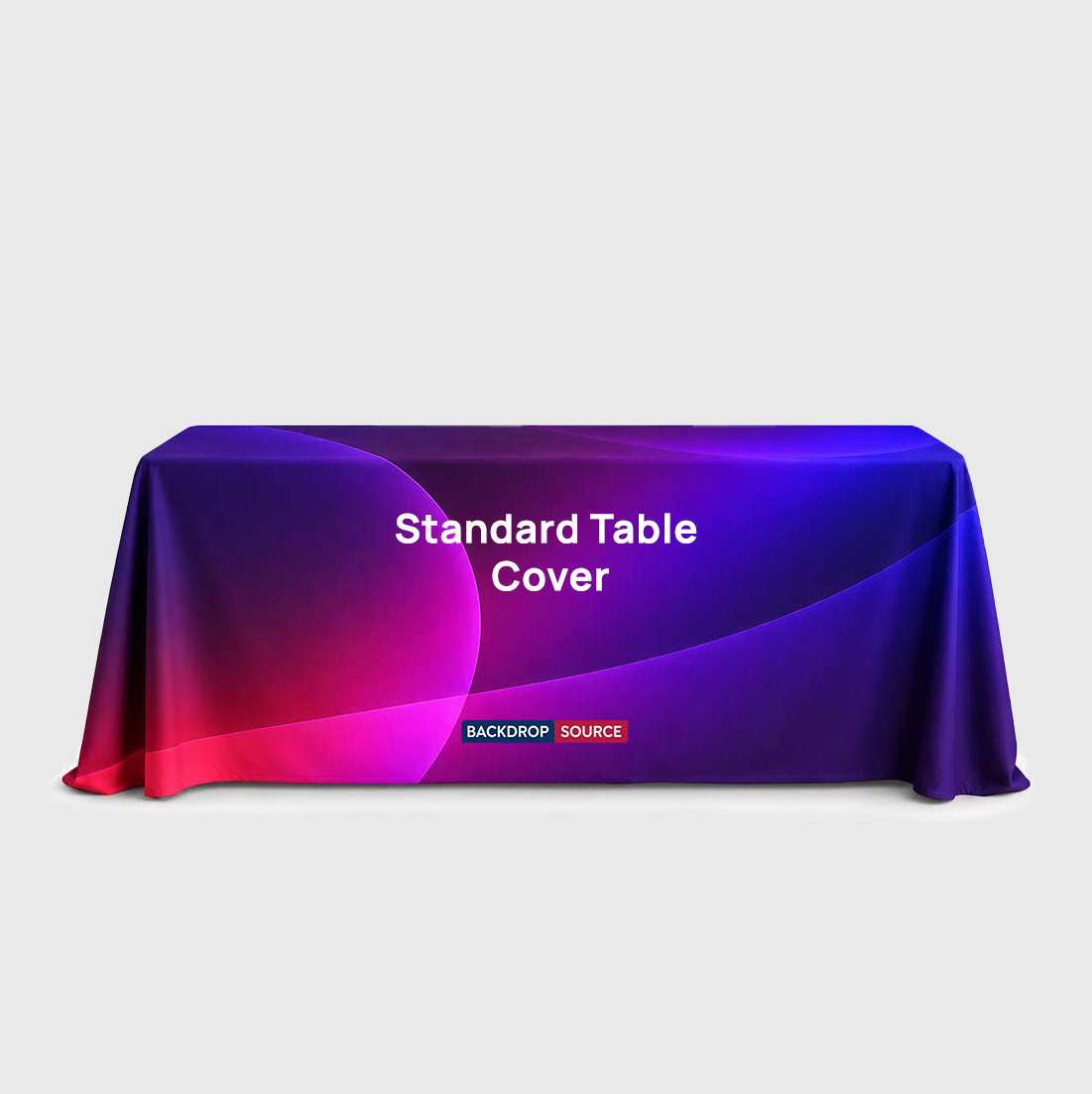 Custom Printed Table Covers for Standard Tables