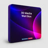 3D Wall Box Fabric Exhibition Display