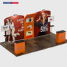 Portable Exhibit Display 6m x 3m - Model 9