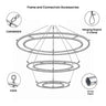 Tiered Ring Hanging Banner