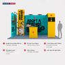 Modular Booth Kits 6m x 6m - Model 01