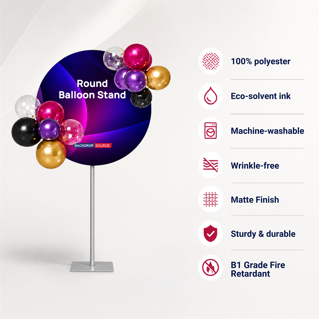 Aluminium Balloon Stand / Question Mark Balloon Stand