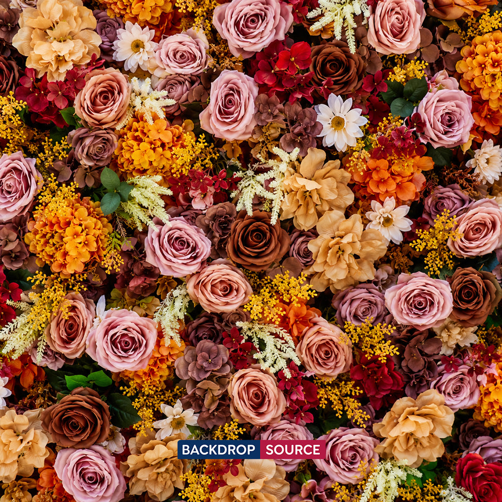 Artificial Floral Event Wall Backdrop – Style 25
