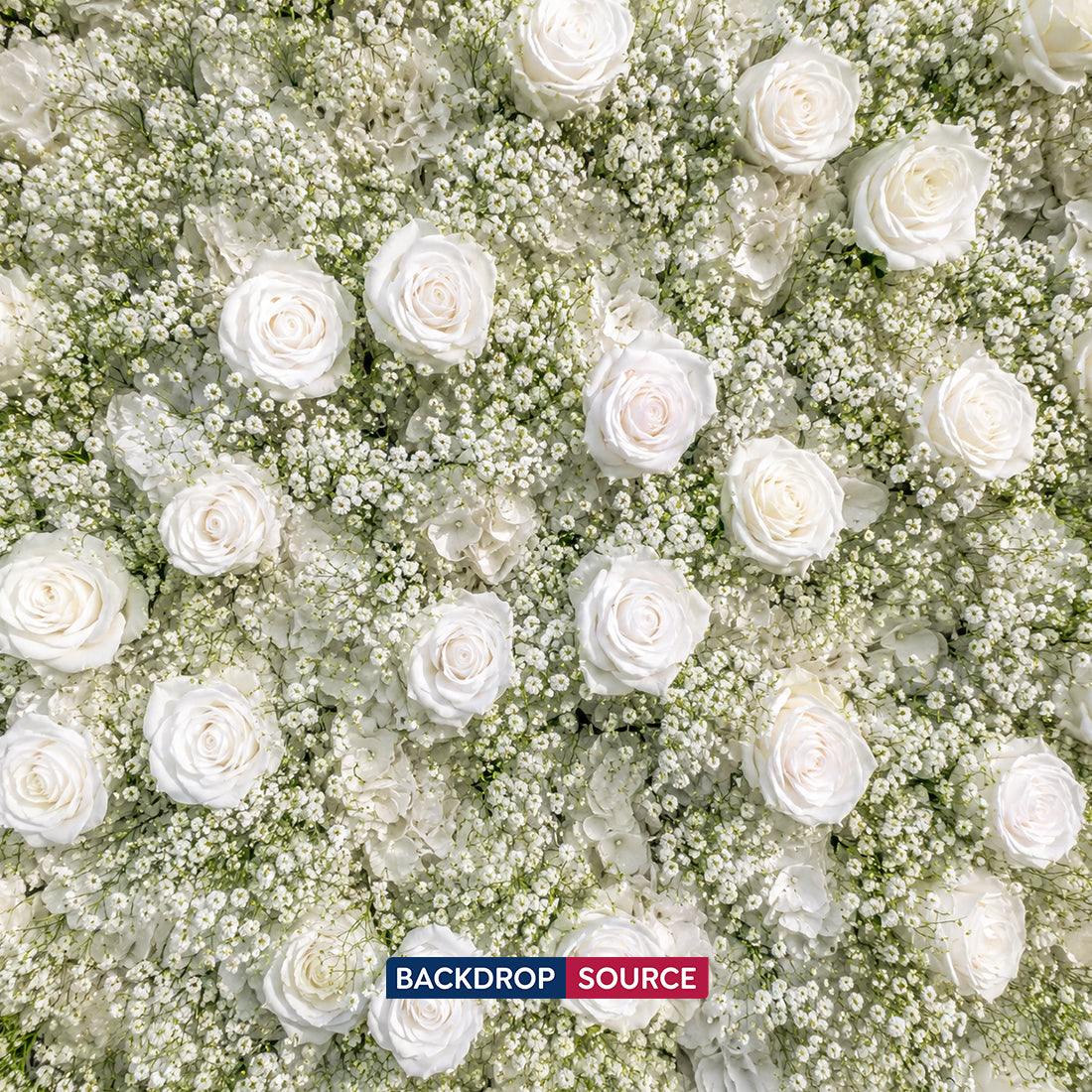 Artificial Floral Event Wall Backdrop – Style 28