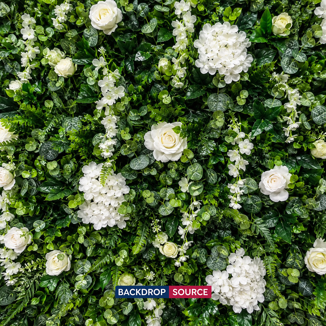 Artificial Floral Event Wall Backdrop – Style 30