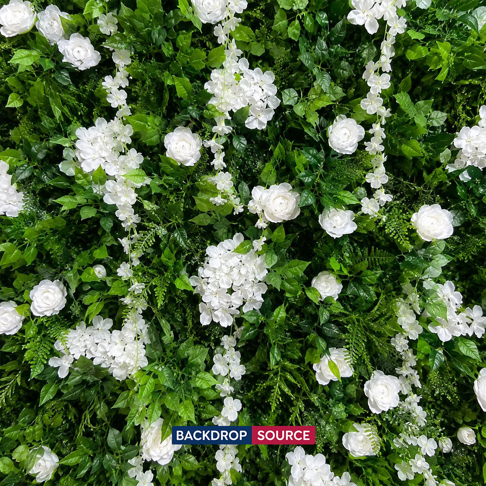 Artificial Floral Event Wall Backdrop – Style 35