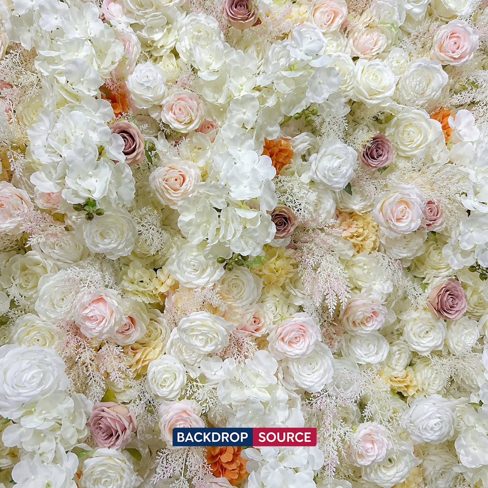 Artificial Floral Event Wall Backdrop – Style 39