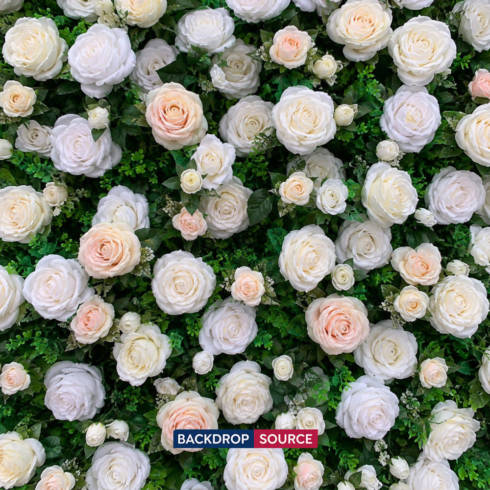 Artificial Floral Event Wall Backdrop – Style 41