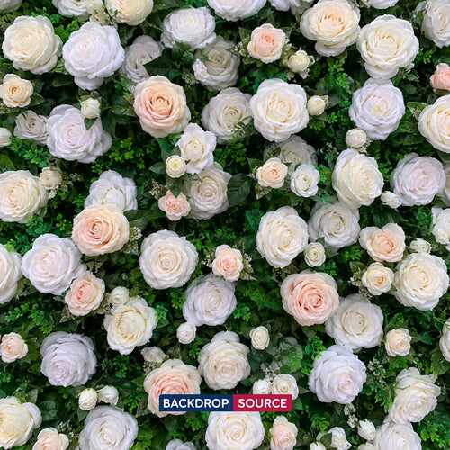 Artificial Floral Event Wall Backdrop – Style 41