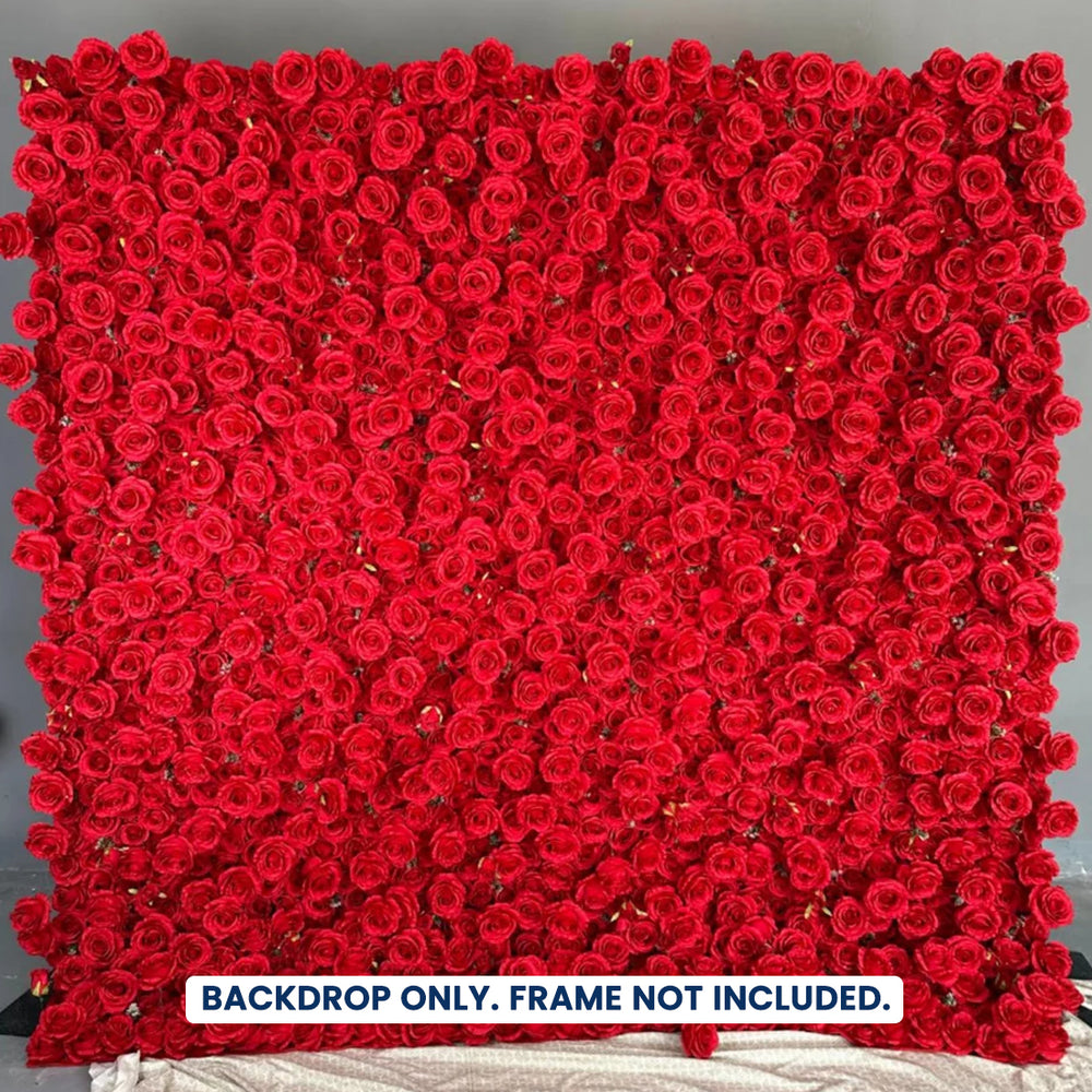 Artificial Floral Event Wall Backdrop – Style 45