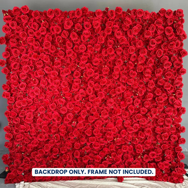Artificial Floral Event Wall Backdrop – Style 45
