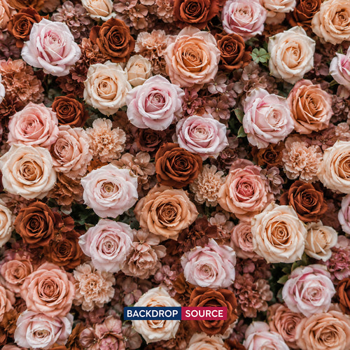 Artificial Floral Event Wall Backdrop – Style 48