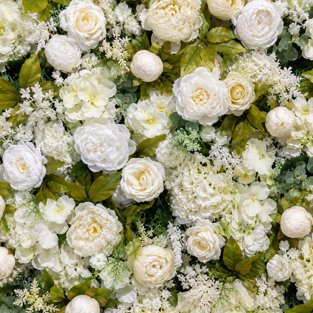 Artificial Floral Event Wall Backdrop – Style 52
